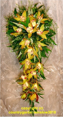 Simply Orchids.Brides Bouquet.