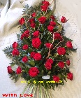 Scented Red Naomi Faux Bouquet  F B 23