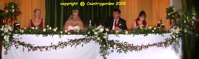 Pauline & Johns Top table