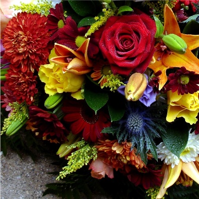 Autumn posy R P27