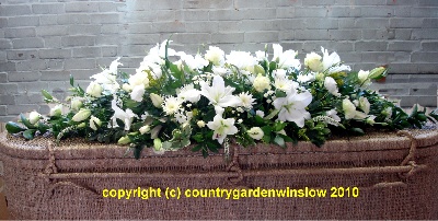 Gillian Margrets  Casket spray . C S 49