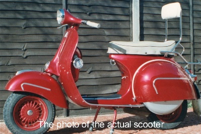 Vespa Scooter B T67