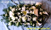 Arum  Casket spray C S 19