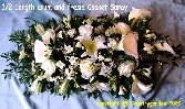 Arum  Casket spray C S 19