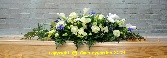 Calla Lilly & Iris Casket spray C S31