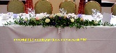 Pinks White & Purple Top Table