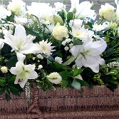 Gillian Margrets  Casket spray . C S 49