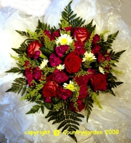 Red Rose Posy